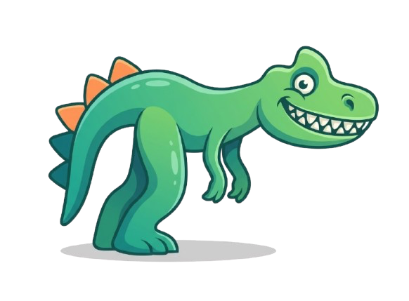 Malý dinosaurus Eda s dětmi objevuje svět.